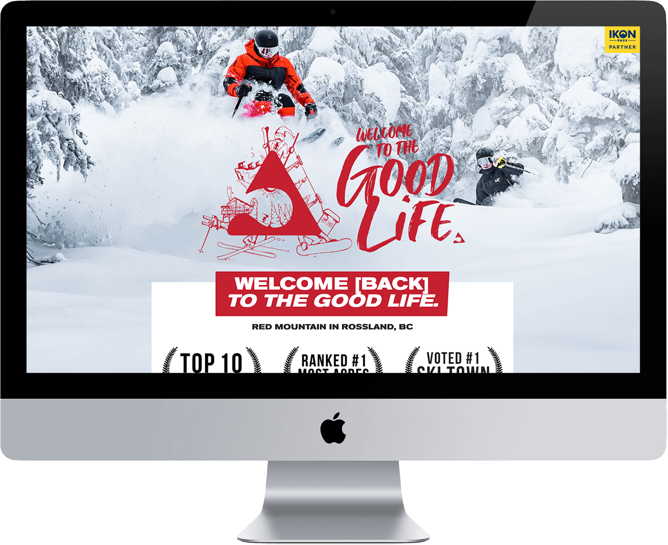 View the landing page